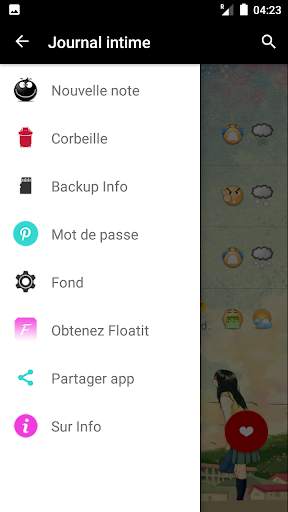 Journal intime screenshot 7