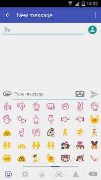KK SMS Emoji plugin screenshot 2
