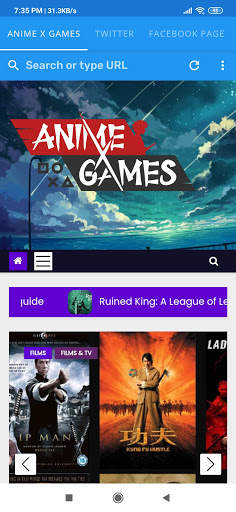 anime X games screenshot 1