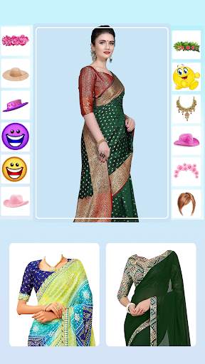 Women Fancy Saree Photo Suit 2 تصوير الشاشة