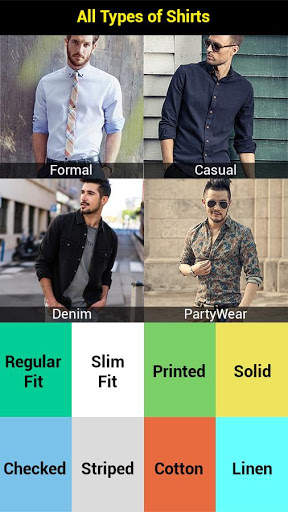 Men Clothing - Shirt Designs & Shopping screenshot 2