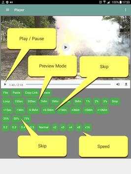 Preview Video Player Editable screenshot 1