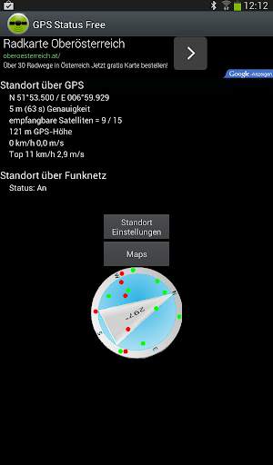 GPS Status Widget Free screenshot 7