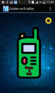 Golden wi-fi talkie screenshot 2