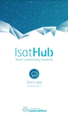 IsatHub Voice App screenshot 1