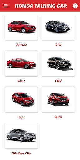 Honda Talking Car screenshot 4