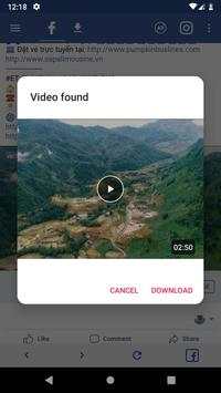 Video Downloader para Facebook screenshot 1