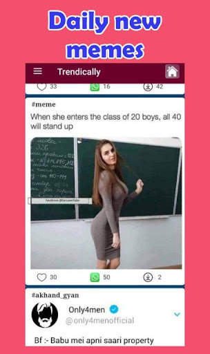 Trendically : Memes, Funny Video ,Trending Videos screenshot 2