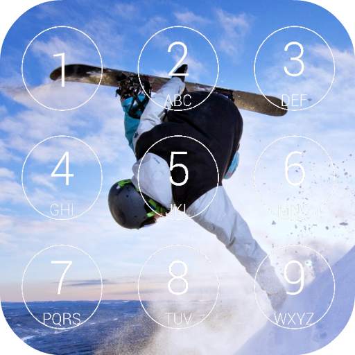 Snowboarding Lock Screen 2.0