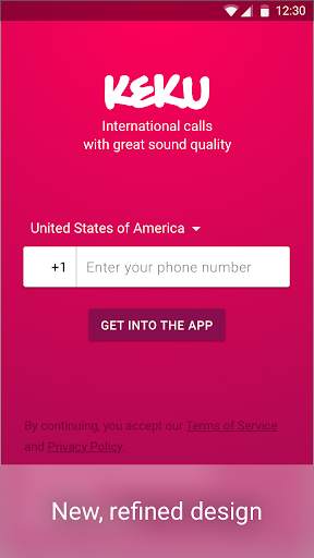 Wifi calling & international calls app · Recorder screenshot 1