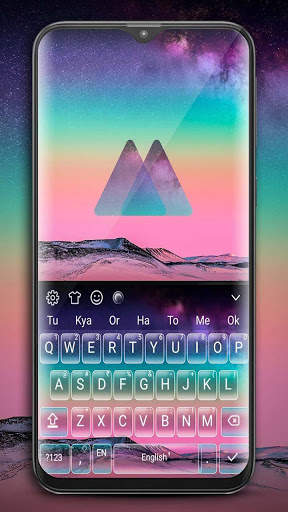 Keyboard Theme for Galaxy M20 screenshot 1