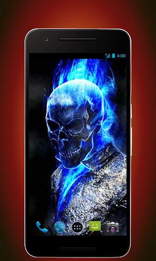 Skull Wallpapers - Fire Version screenshot 5