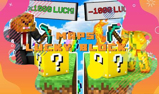 Maps Lucky Block for Minecraft screenshot 3