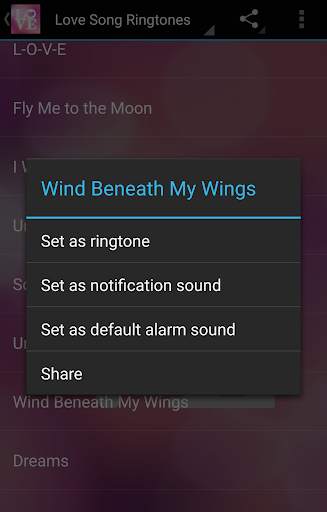 Love Song Ringtones screenshot 3