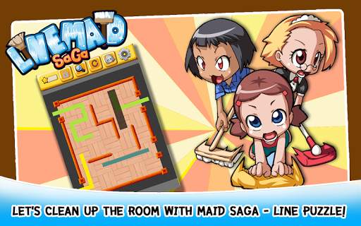 Maid Saga - Line Puzzle screenshot 3