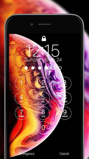 Lock Screen iOS 13  - HD Wallpapers 1 تصوير الشاشة