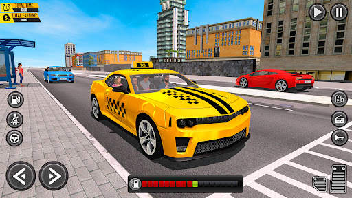 Crazy Taxi Car Driving Game 3D screenshot 3
