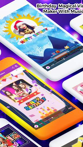 Birthday Magical Video Maker With Music screenshot 2