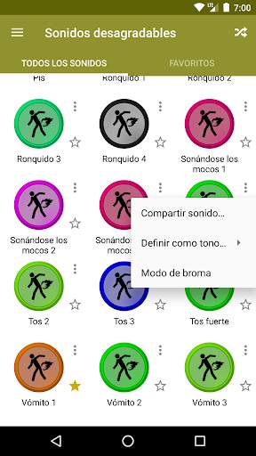 Sonidos desagradables screenshot 2