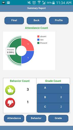 InfoView gBook screenshot 2