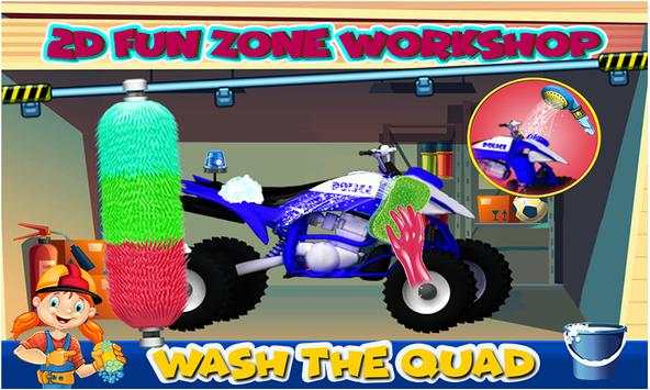 Multi Quad Bike Repair Mechanic Workshop Games screenshot 7