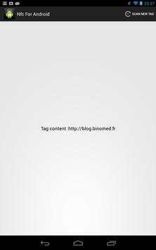 Nfc For Android for Developper 4 تصوير الشاشة