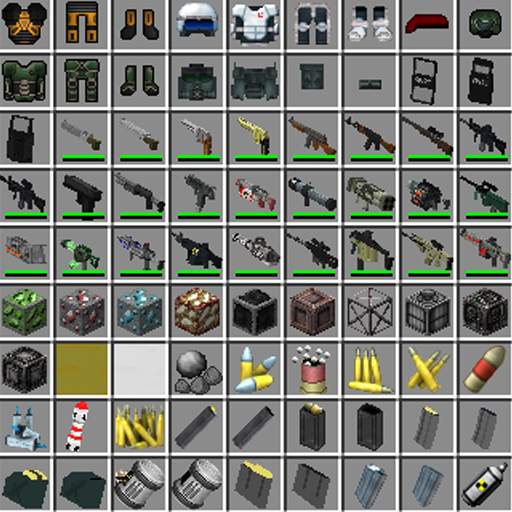 Weapons for minecraft v. 1-1