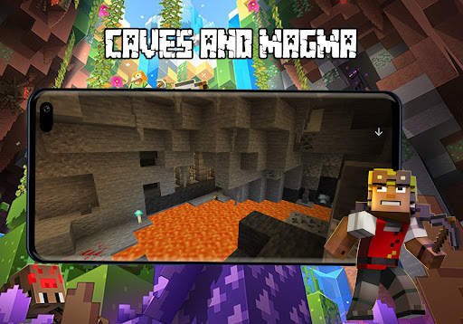 Cave Mod for Minecraft PE screenshot 3