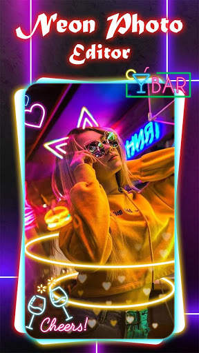 Neon Light Effect Photo Editer screenshot 2