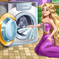 Mommy's Laundry Day Care Games For Girls logo