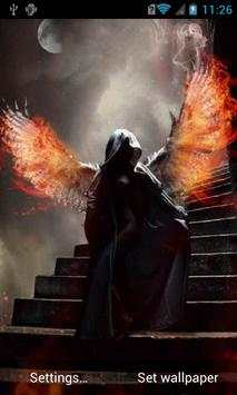 Fallen angel live wallpaper screenshot 1