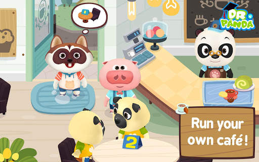 Dr. Panda Café Freemium screenshot 1