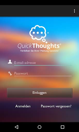 QuickThoughts screenshot 1