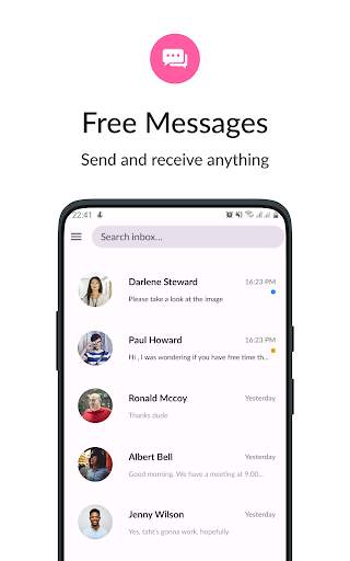 Messages - Messenger Sms screenshot 7
