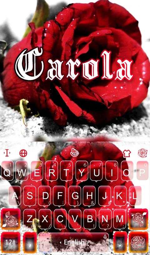 Carola TouchPal Keyboard Theme screenshot 2