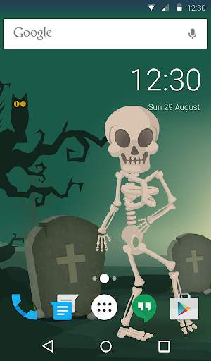 Skeleton Live Wallpaper Theme screenshot 6