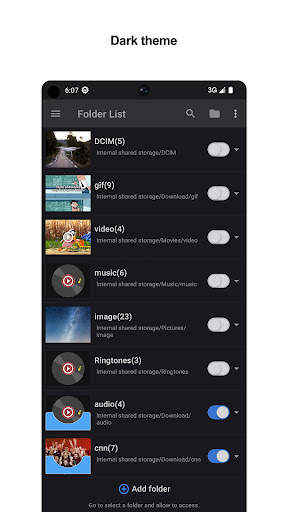 Nomedia screenshot 6