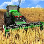 Harvester Tractor Farming Simulator Game icon