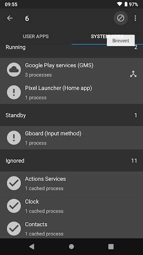 Brevent screenshot 3