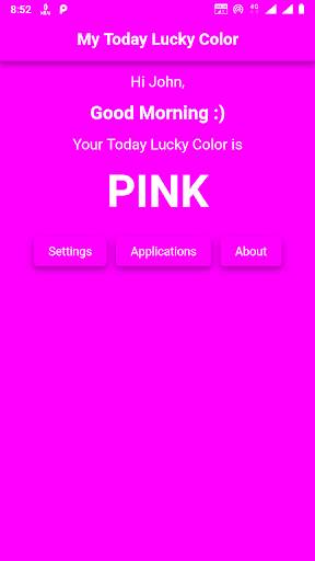 My Today Lucky Color screenshot 4