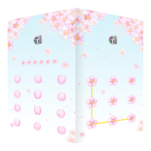 ikon AppLock Live Theme Sakura