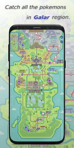Galar Guide - Pokemons and Map services screenshot 1