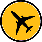 Cheap Flights and Hotel budget icon