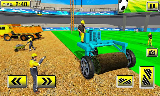 Football Stadium Builder: New 3D Construction Game screenshot 1
