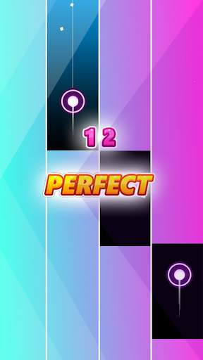 Herobrine Piano Tiles Game screenshot 2