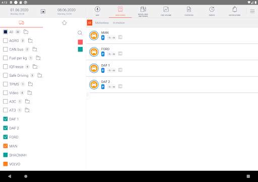 Omnicomm Online screenshot 15