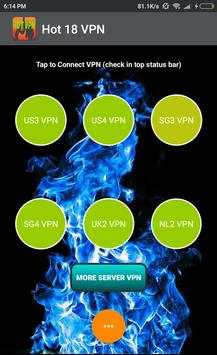 Hot 18 VPN - Free Real VPN screenshot 3