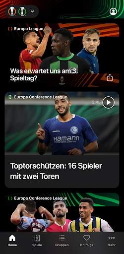 UEFA Europa League offiziell screenshot 1