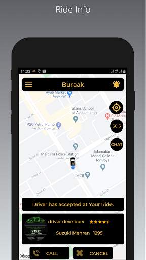 BURAAK Online Rides Payment Ca screenshot 6
