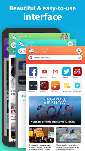 Browser Mini - Fast & Secure स्क्रीनशॉट 4